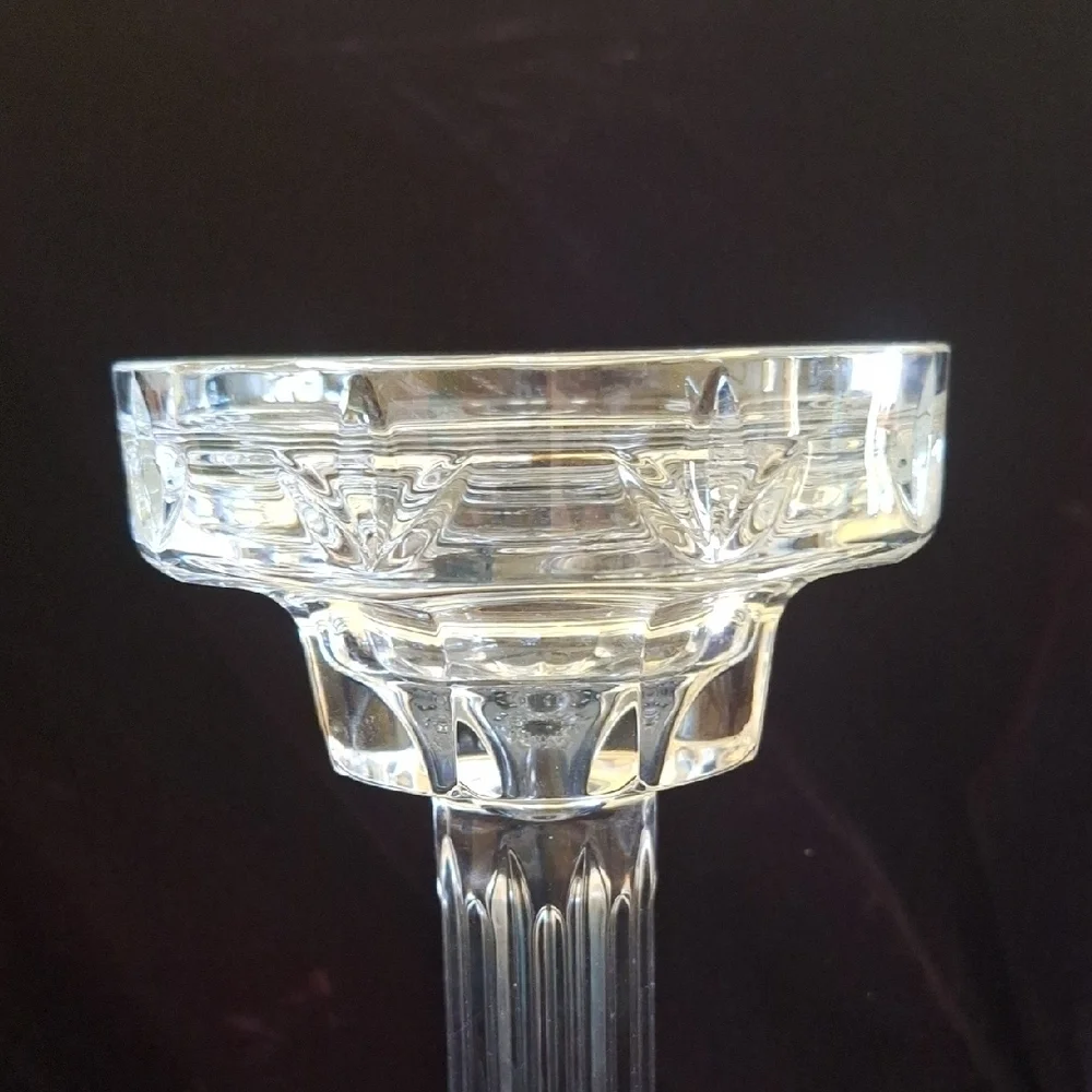 Elegant Crystal Candle Holder